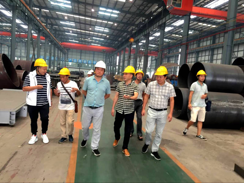 客户到厂参观